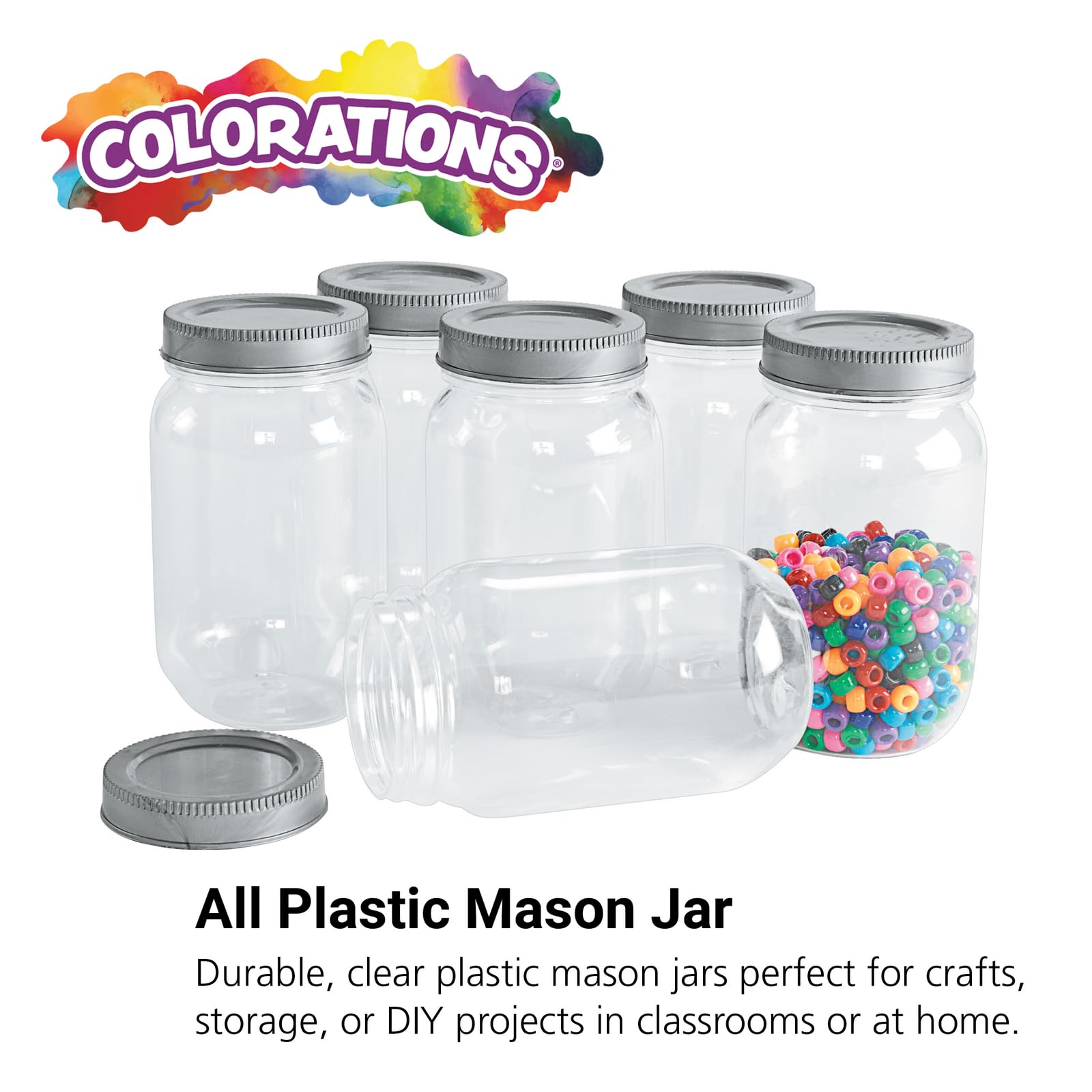 Colorations Summer Imagination Jar Craft Kit - Crea 6 mestieri