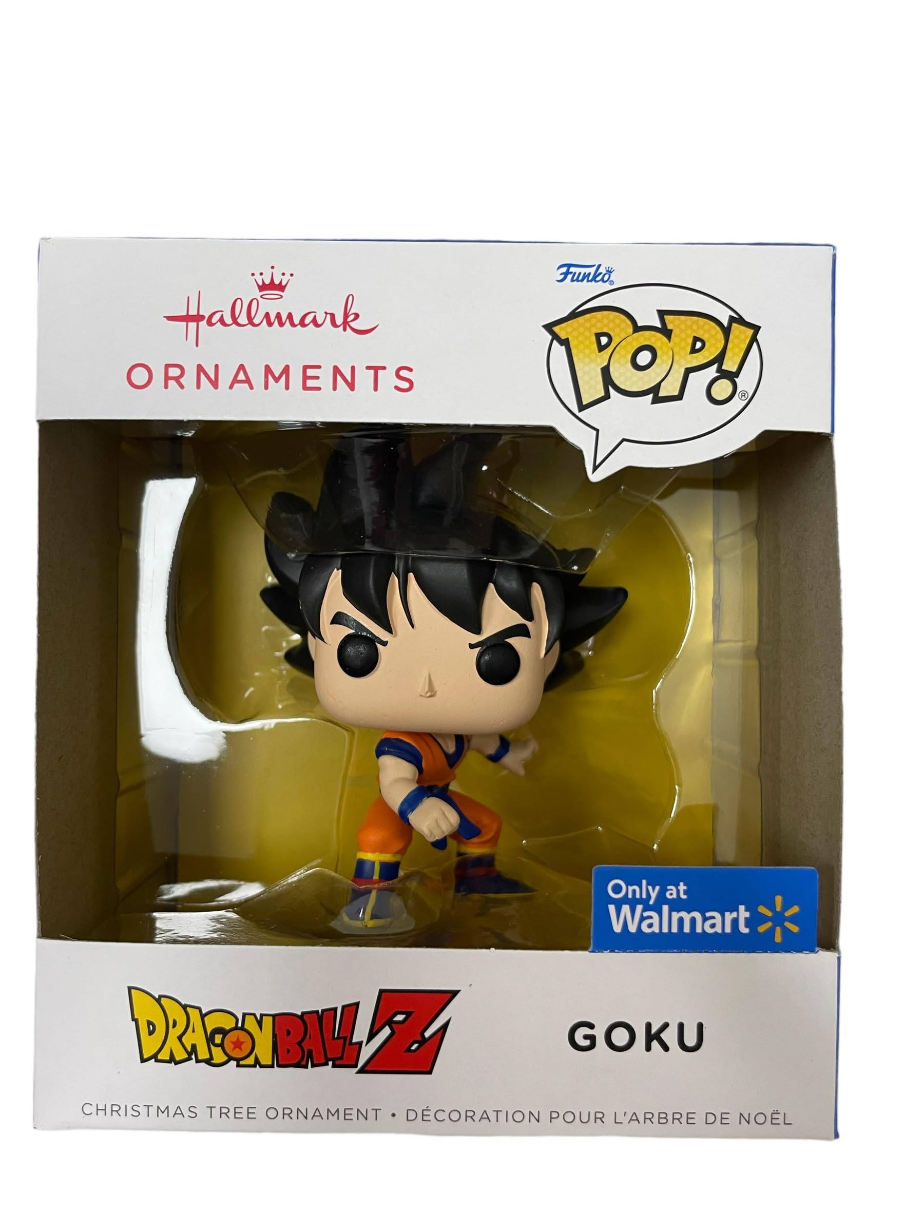 Goku Funko POP Décoration de Noël en résine pour une touche geek festive