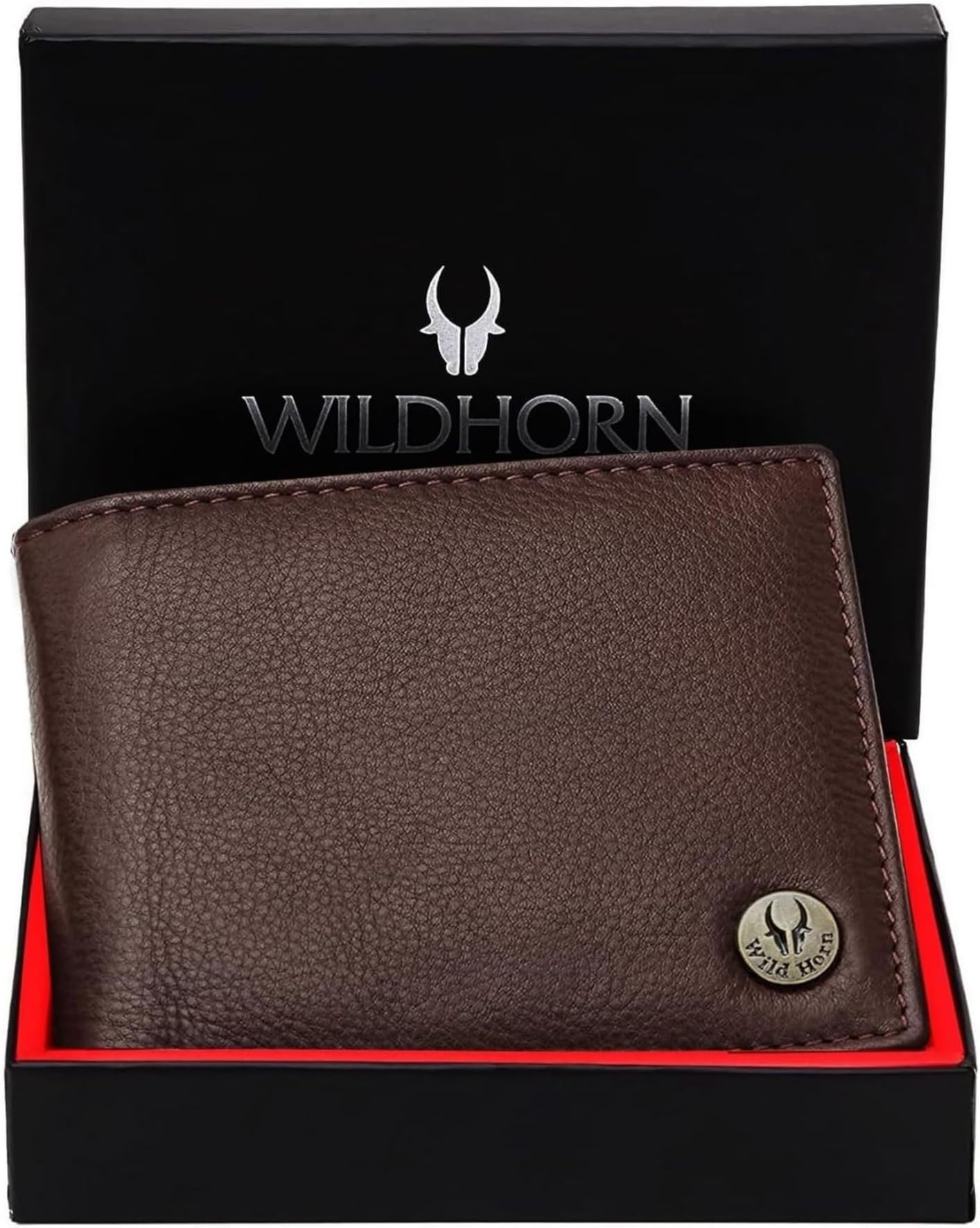 RFID Protected Genuine Leather Wallet for Men
