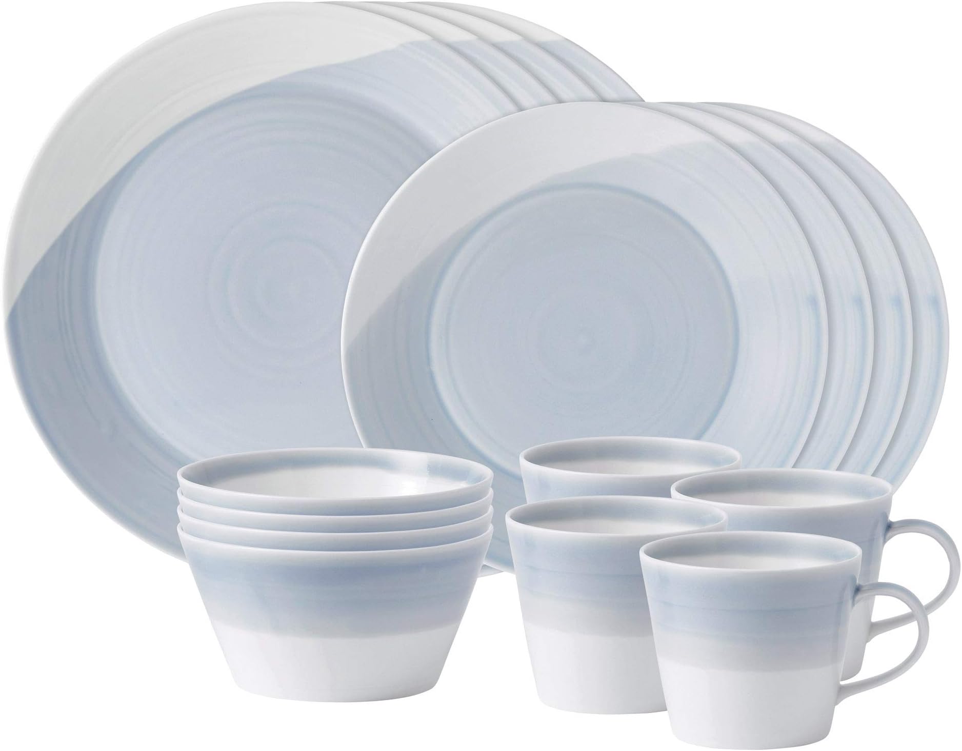 Royal Doulton1815 Blue 16-Piece Dinnerware Set