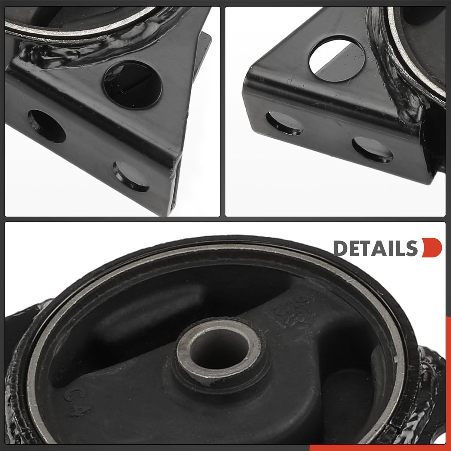 A-Premium 2PCS Front and Rear Engine Motor Mount Kit Compatible with Nissan Altima 1993-2001 2.4L, Replace# 113209E102, 113209E107