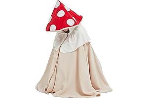 Adult Red Mushroom Costume for Any Gender