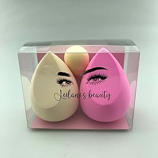 Juego de esponjas de maquillaje, 3 piezas, me...