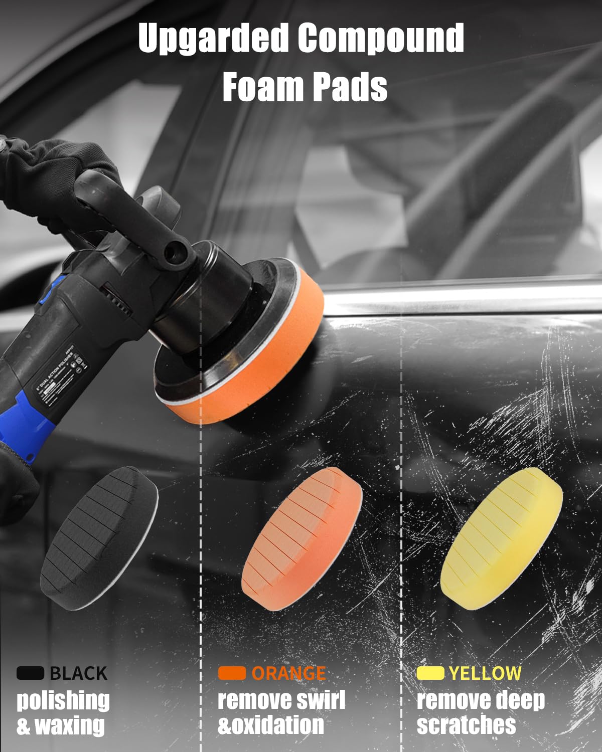 Avid Power Buffer Polisher, 6inch Dual Action/DA