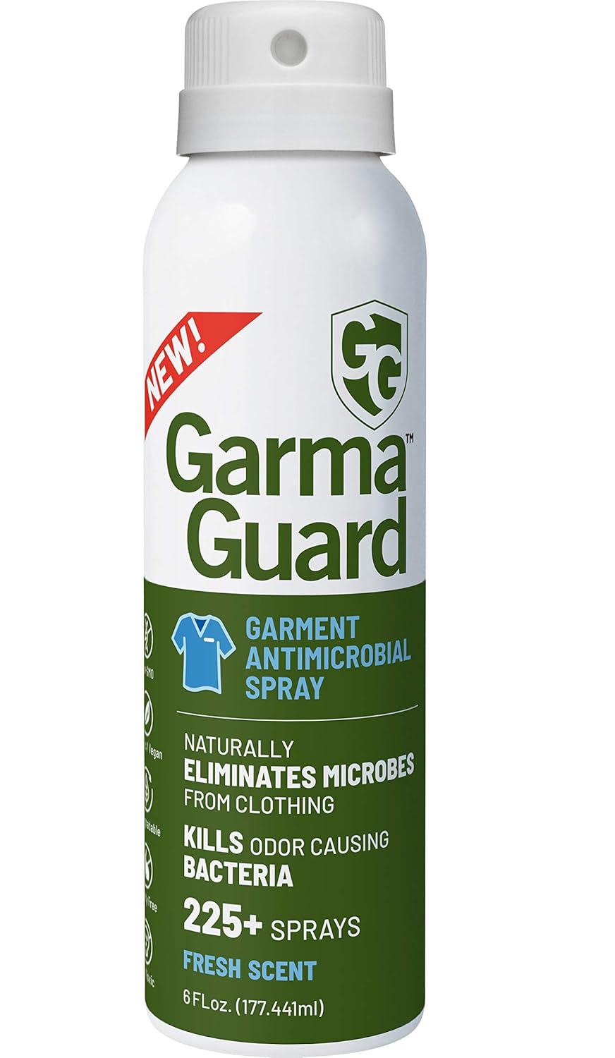 GarmaGuardTM Antimicrobial Clothing Spray. OnTheGo Clothing Spray. Address Contact with