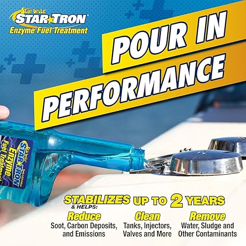 Miniatura 4 de STAR BRITE Star Tron - Tratamiento de combustible enzimático - Fórmula súper concentrada - Golosinas de 25 galones - 1 onza - Paquete de 12 14512