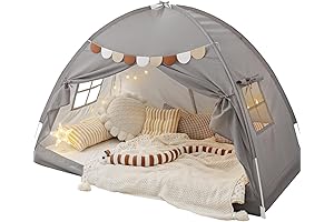 Twin Size Bed Tent for Kids - Indoor Privacy Sleeping Space