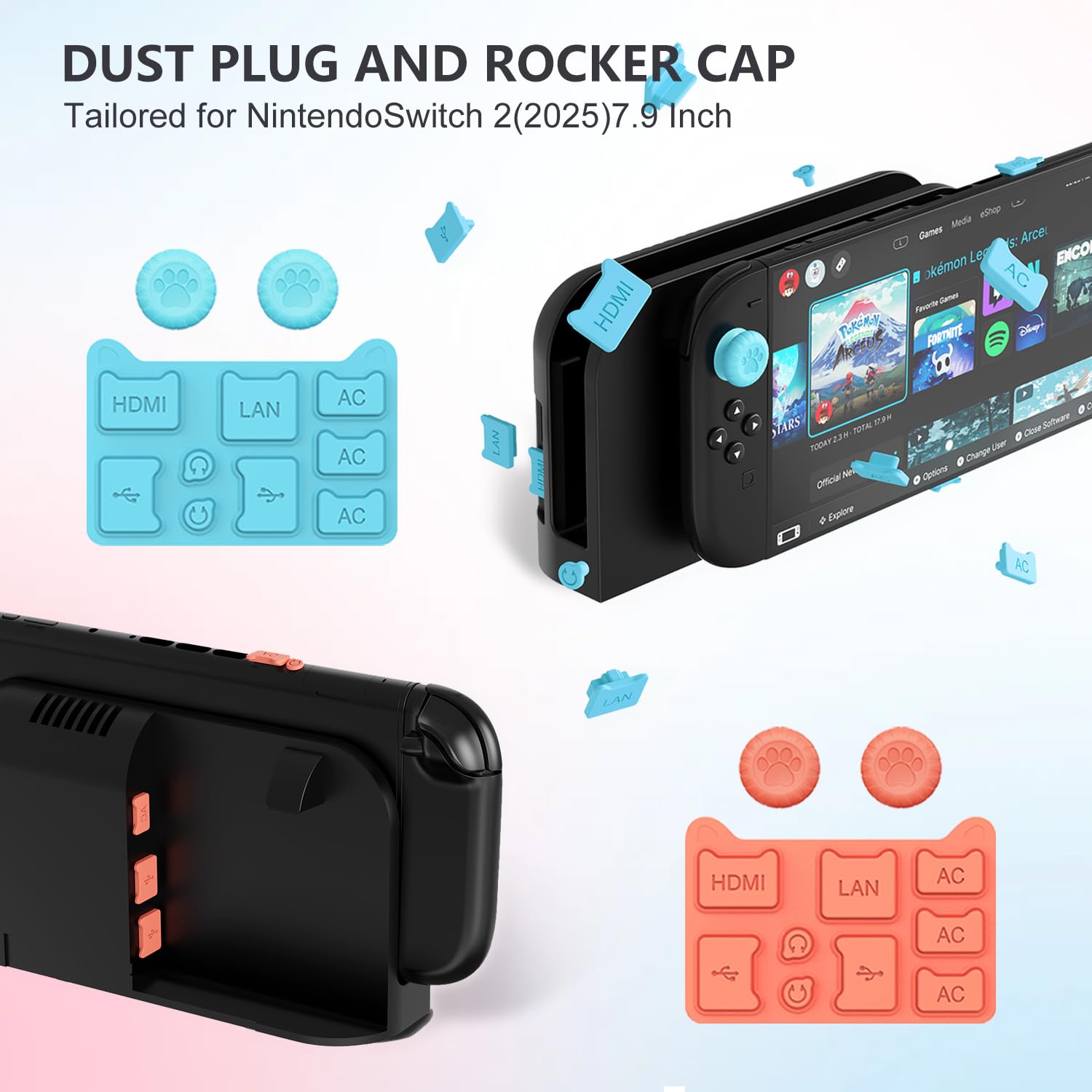 任天堂Switch right Amazon.com: 2-Pack Replacement Hall Effect Joystick for Switch 2