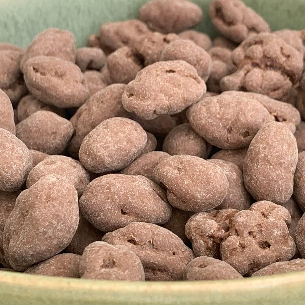 NULTHY 500g - Pistacho Sin Cáscara Bañado en Chocolate con Leche, Chocolate Belga, Frutos Secos Gourmet, Snack Dulce