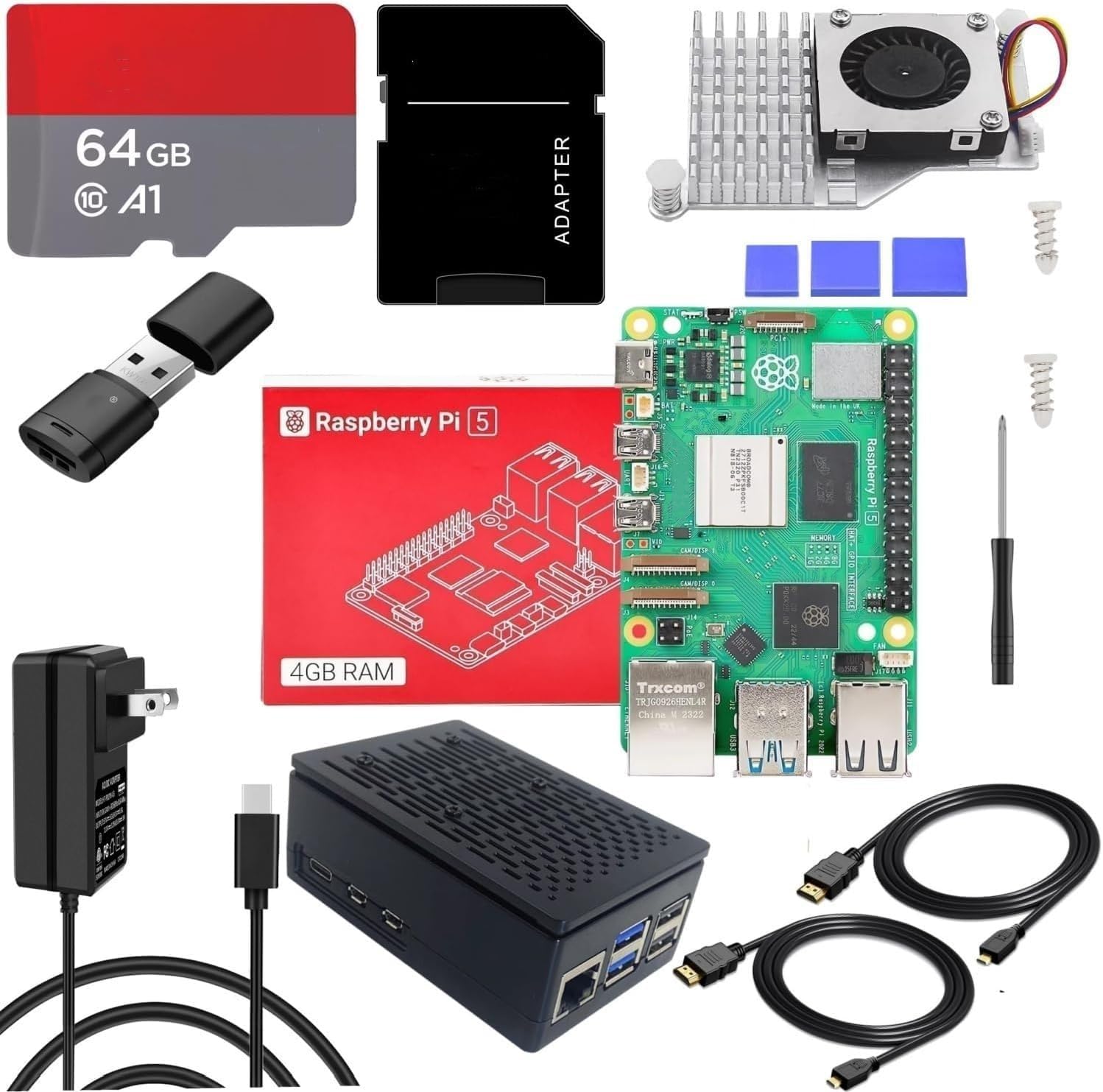 Amazon.co.jp: Vesiri Raspberry Pi 5 Starter Kit 技適済み raspberry