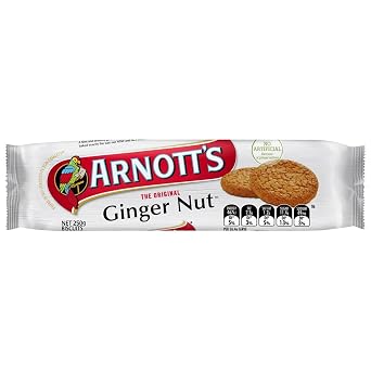 Australian Arnotts Ginger Nut Biscuits 250g