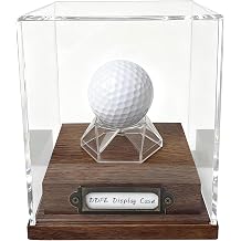 Championship Ring Display Case,Protected Clear Challenge Coin Holder | for Sports Basketball Baseball Fan Souvenirs Coin Stand Holder,Display Box for Memorabilia,Ideal Gift for Men Women