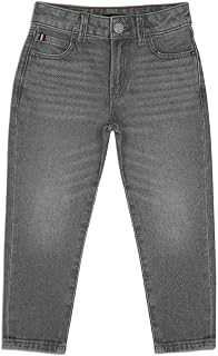 Boys Light-Wash Regular Fit Mid Rise Jeans Price In India