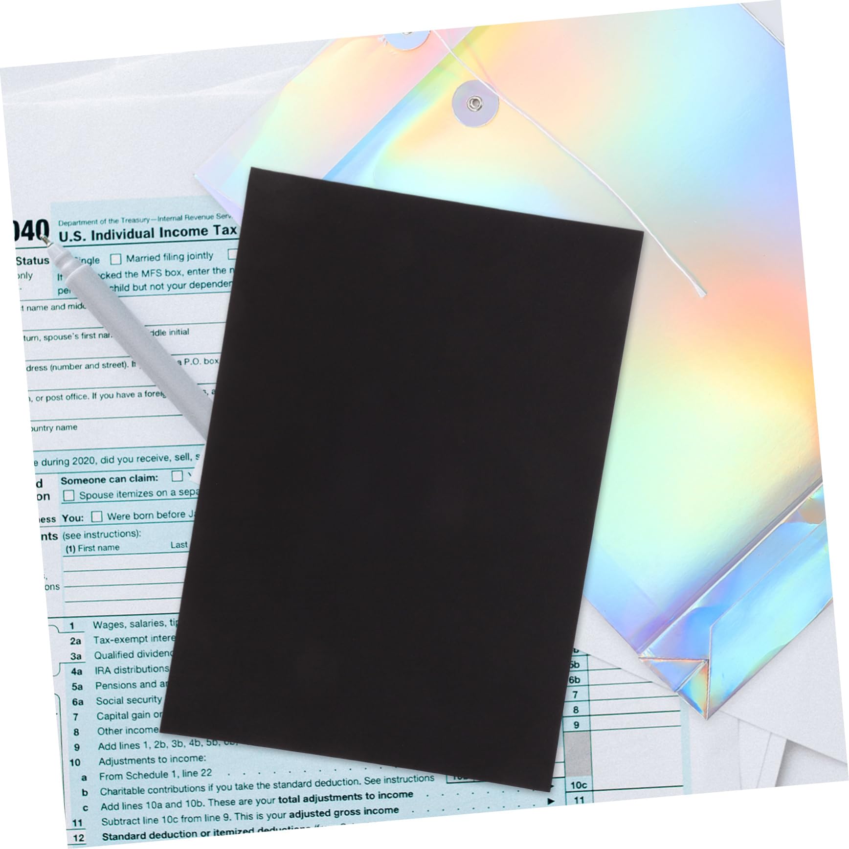 Veemoon Couvertures de Reliure en Papier Noir 100 Feuilles pour Présentations et Projets Scolaires
