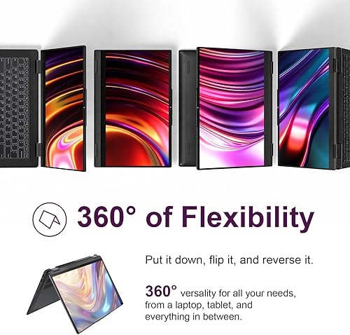 Miniatura 2 de Lenovo IdeaPad - Laptop con pantalla táctil 2.2K QHD 2 en 1 de 14 pulgadas | Procesador AMD Ryzen 7 | Win 11 | 16 GB de RAM | SSD PCIe de 1 TB |