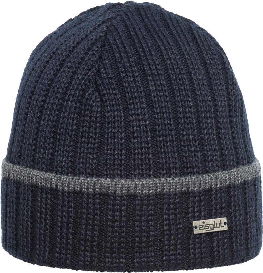 Eisglut Men's Bleu Beanie Fisherg Merino
