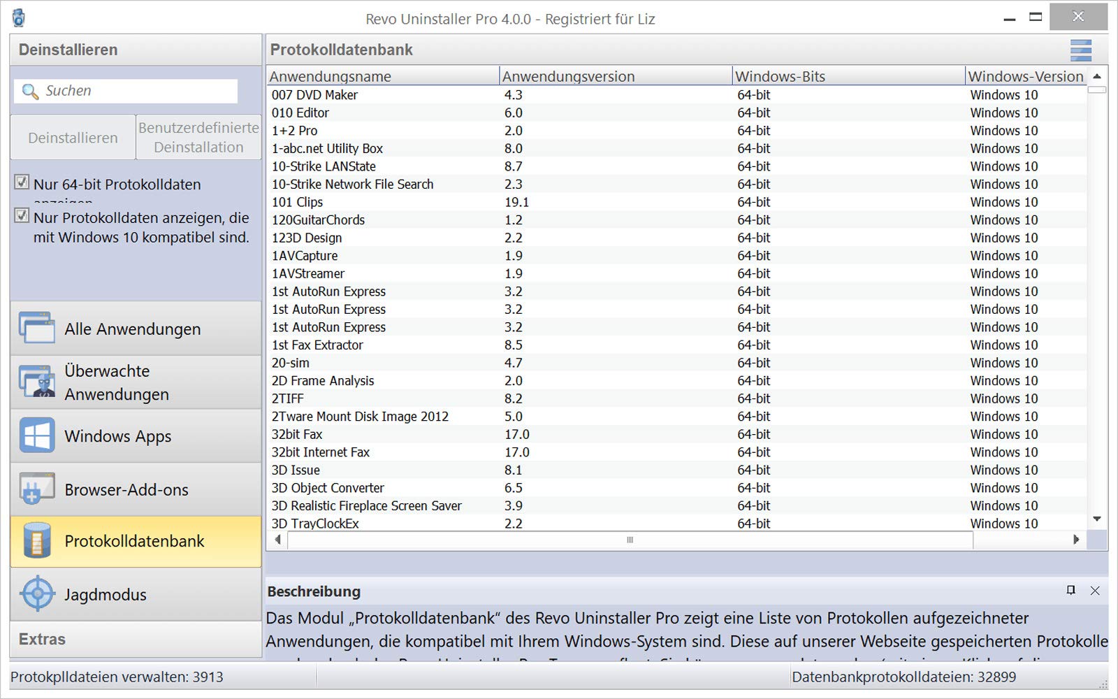 Revo Uninstaller Pro 4 | 1 Gerät | PC | PC Aktivierungscode per Email