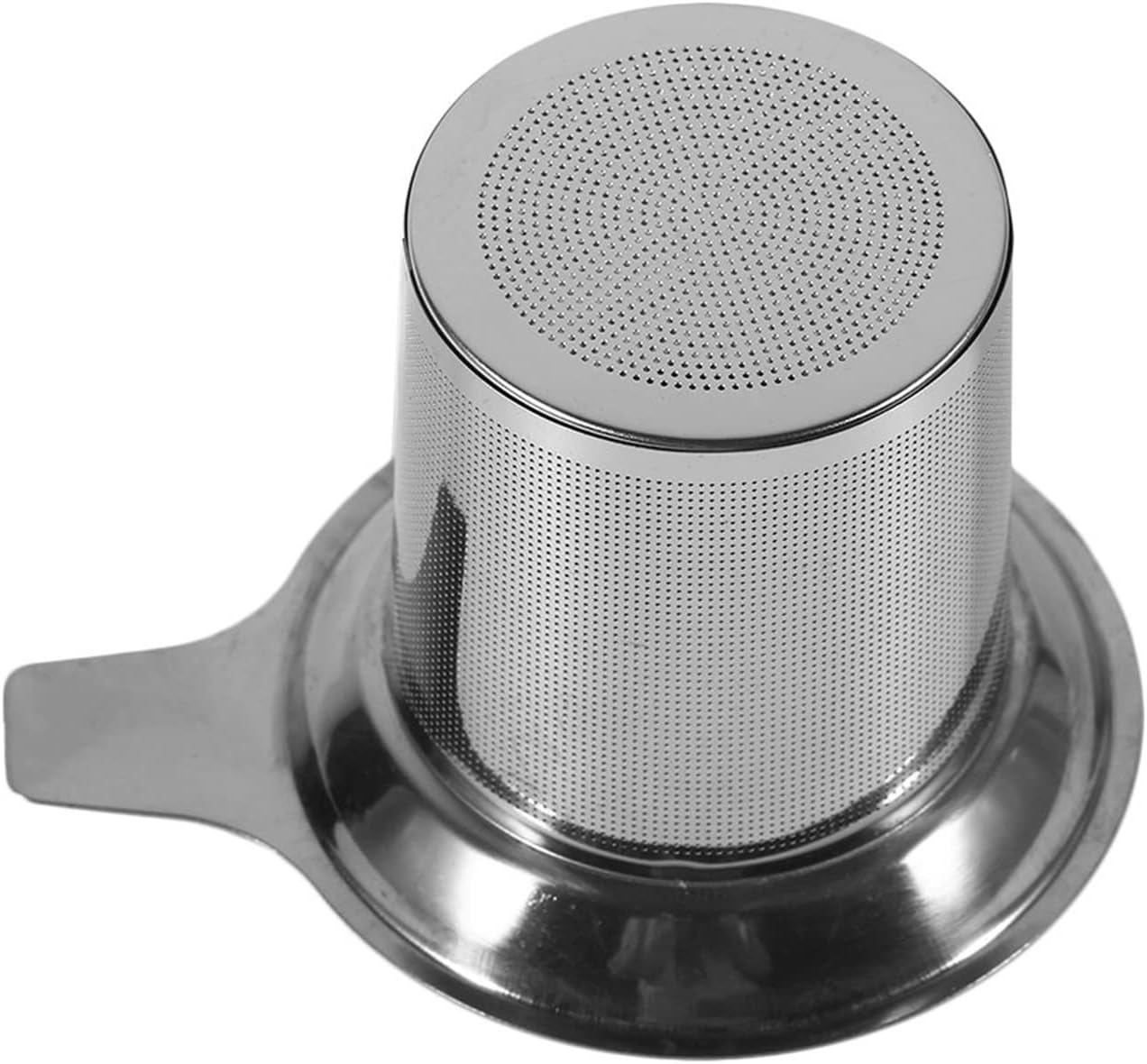tea strainers for loose tea， Practical Tea Strainer Filter Stainless Steel Tea Infuser Strainer Filter Drinkware Tea Drinking Accessories Kitchen Use Filtering