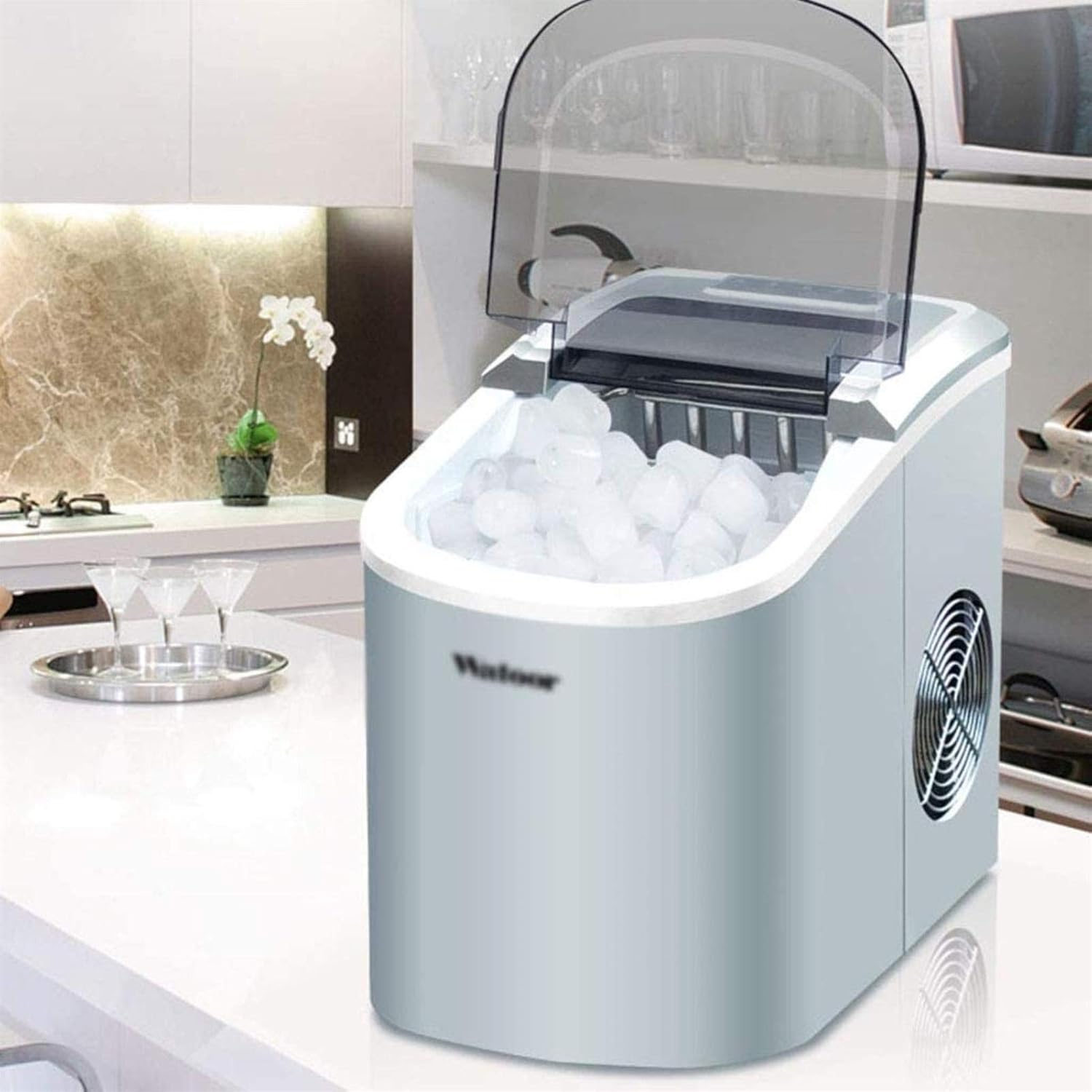 Fully Automatic Small ice Cube Maker, 15kg Ice / 24h
