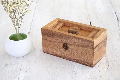 Miniatura 9 de Cofre del tesoro juego de caja de triple rompecabezas para adolescentes y niños dinero mágicobaratija pequeñatarjetero de regalo, compartimentos