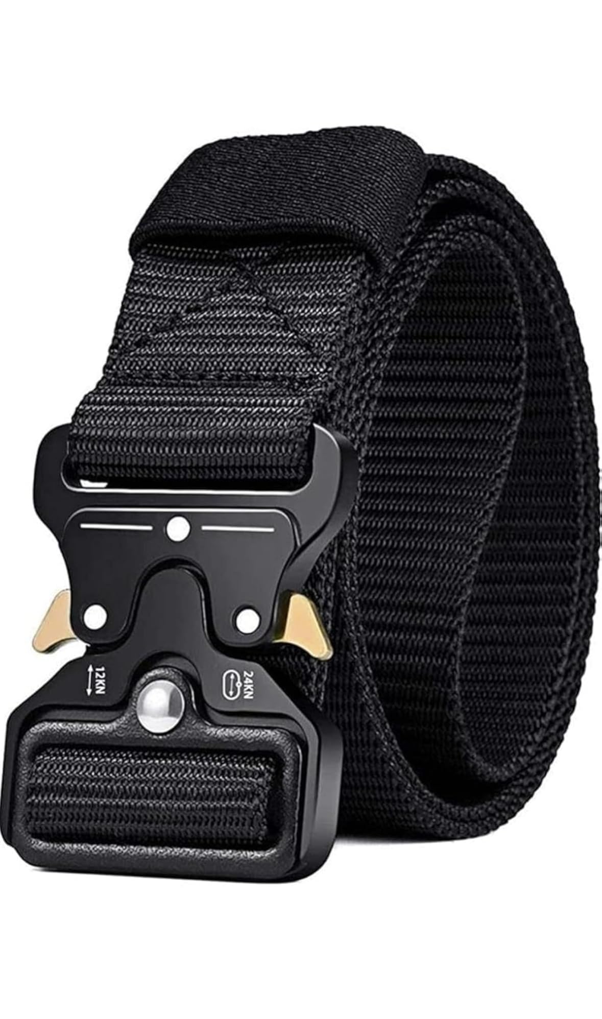 Synthetic Tactical Quick Release Automatic/Push Buckle Nylon Fabric Belt For Men