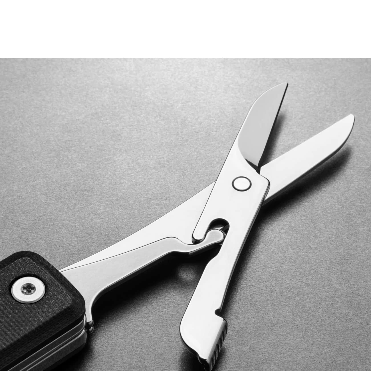 The James Brand Ellis Taschenmesser – Multitool Mit Schere & Wellenschliff, Sandvik-Stahl, Green-Black