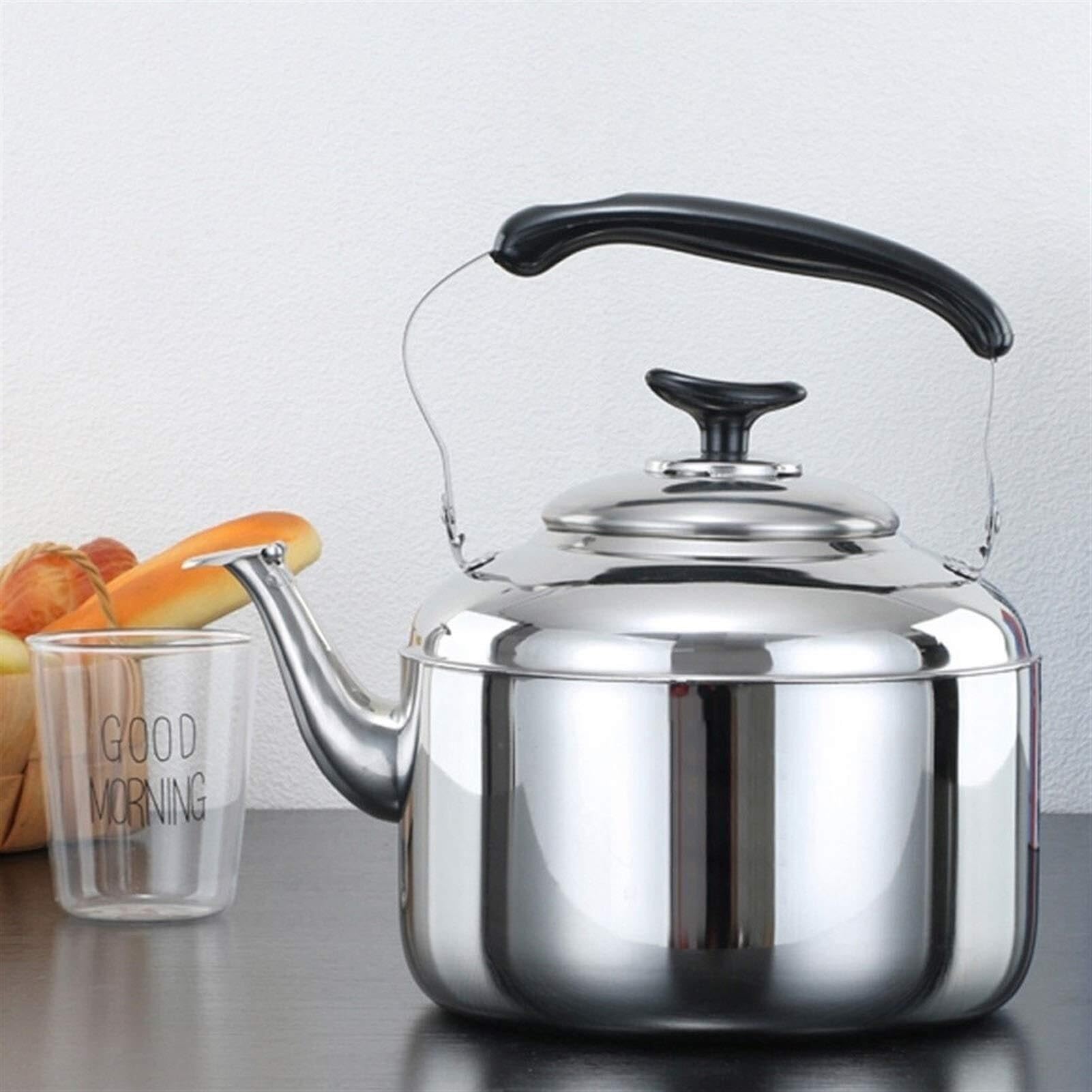 hervidor esmaltado, Acero inoxidable 304 ergonómico, calentamiento rápido, 2, 5 a(4L)