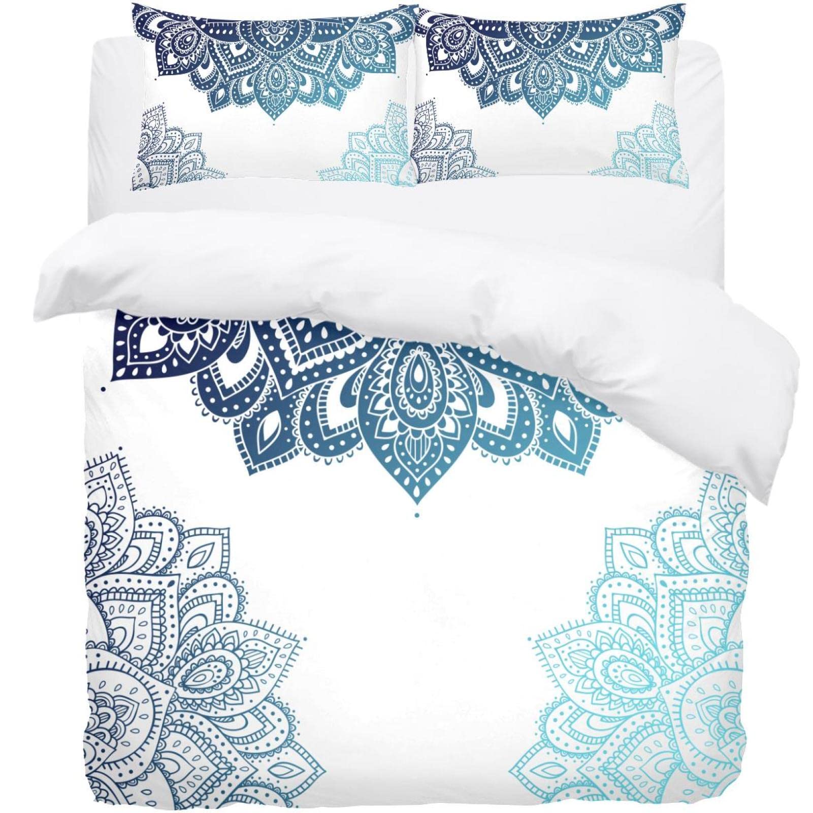 Housse de couette douce Mandala style bohème pour renouveler votre déco de chambre