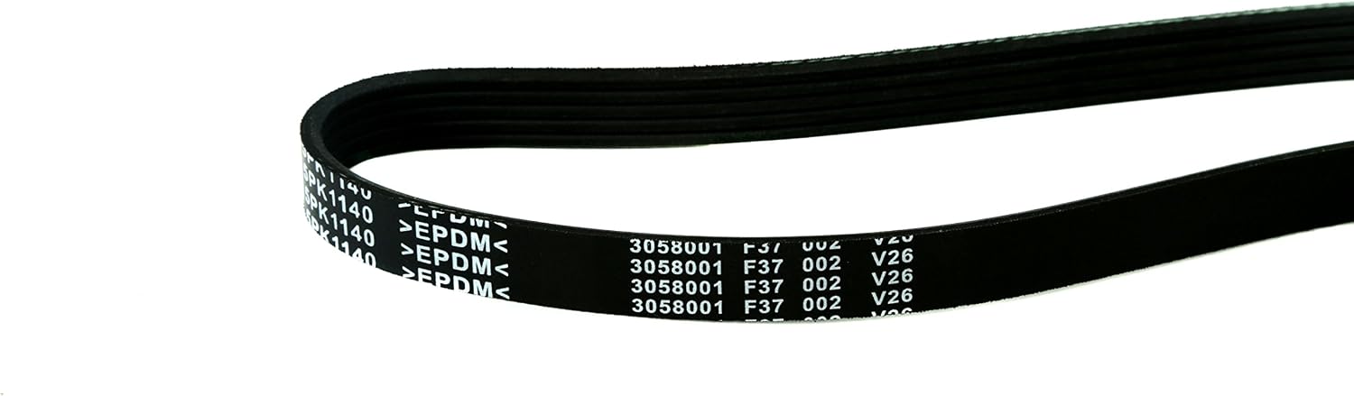 MOCA 5PK1140 EPDM Serpentine Belt fit 07-11 for Audi A6 Quattro 4.2L, 07-10 A8 Quattro 4.2L, 09-13 for Honda Fit 1.5L, 2013 for Honda Fit EV Hatchback 4-Door Electric