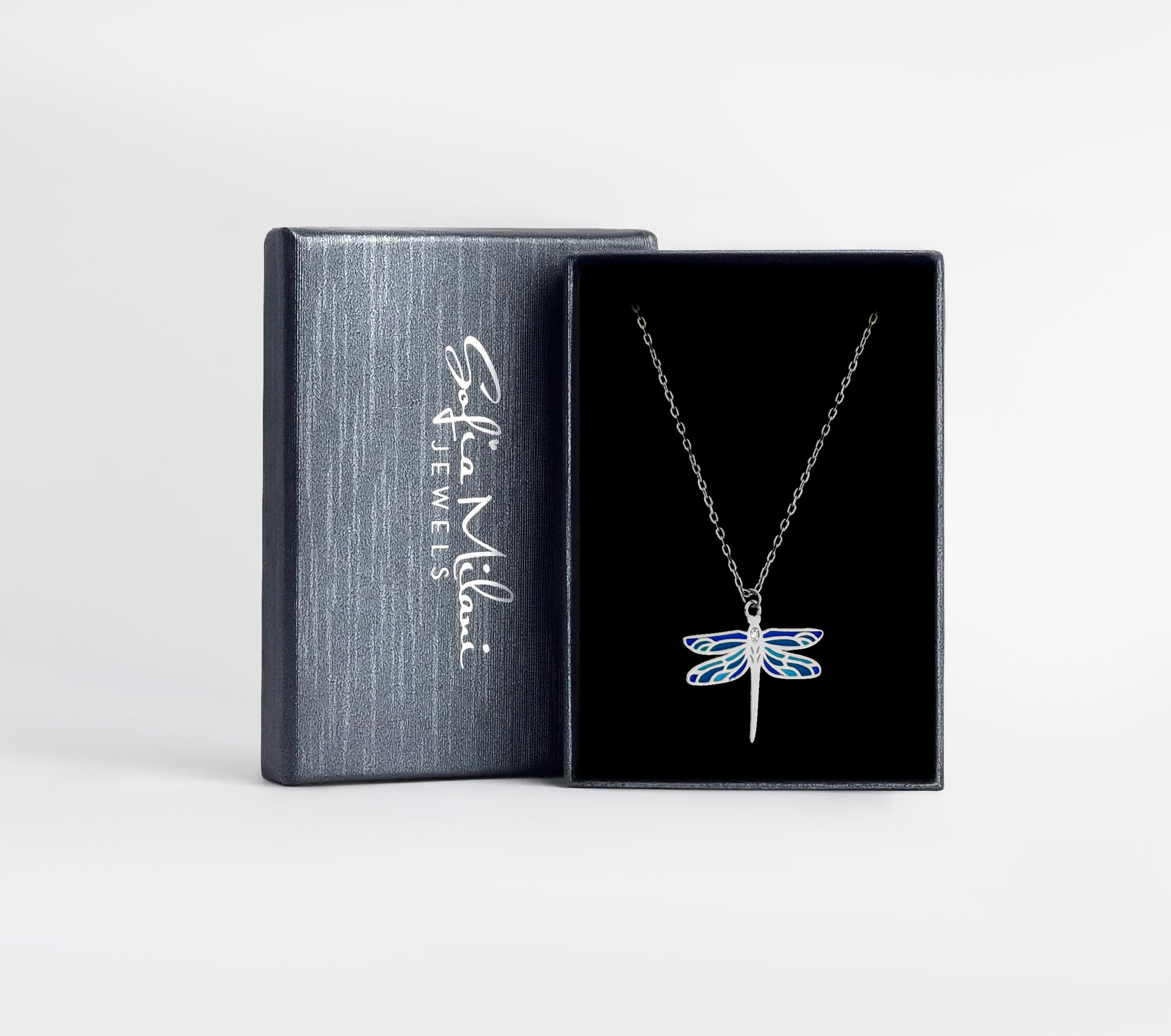 Sofia Milani - Collana da Donna in Argento 925 - Ciondolo a Libellula