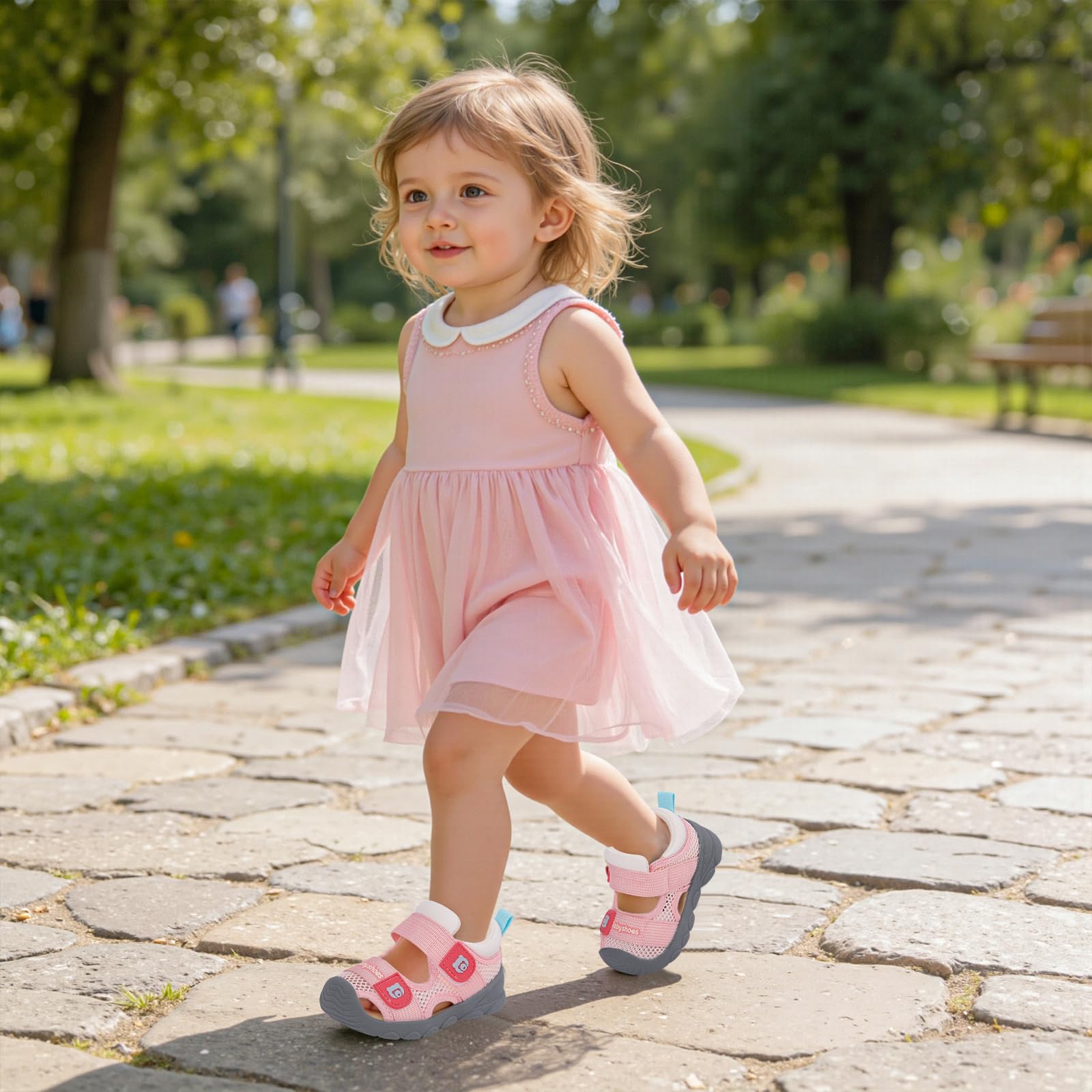 MASOCIO Sandali Primi Passi Neonato Bimbo Estive Scarpe Bambino Antiscivolo
