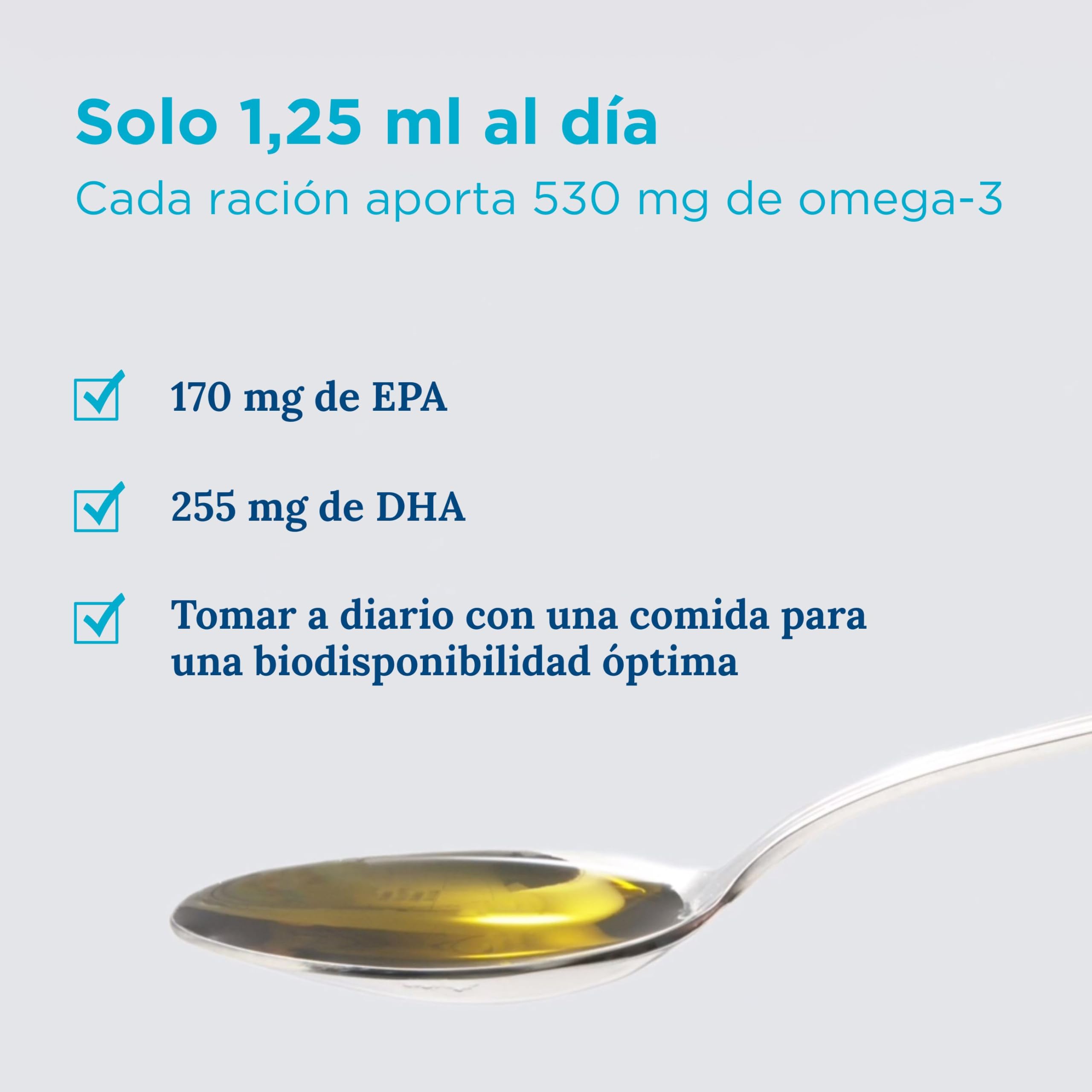 Nordic Naturals, Children's DHA, 530mg Omega-3 de Aceite de Hígado de Bacalao, Sabor Fresa, con EPA y DHA, 237ml, Testado en Laboratorio, Sin Soja, Sin Gluten, No GMO