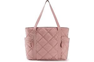 Quilted Travel Tote Bag for Women - Spacious and Durable Perfect for...
