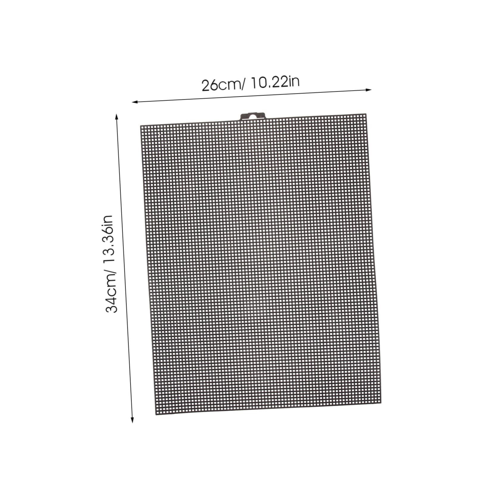 AUTSUPPL 2pcs Embroidery Mat Square Linen Fabric 90x70 Grids Cross Stitch Meshes for DIY Projects