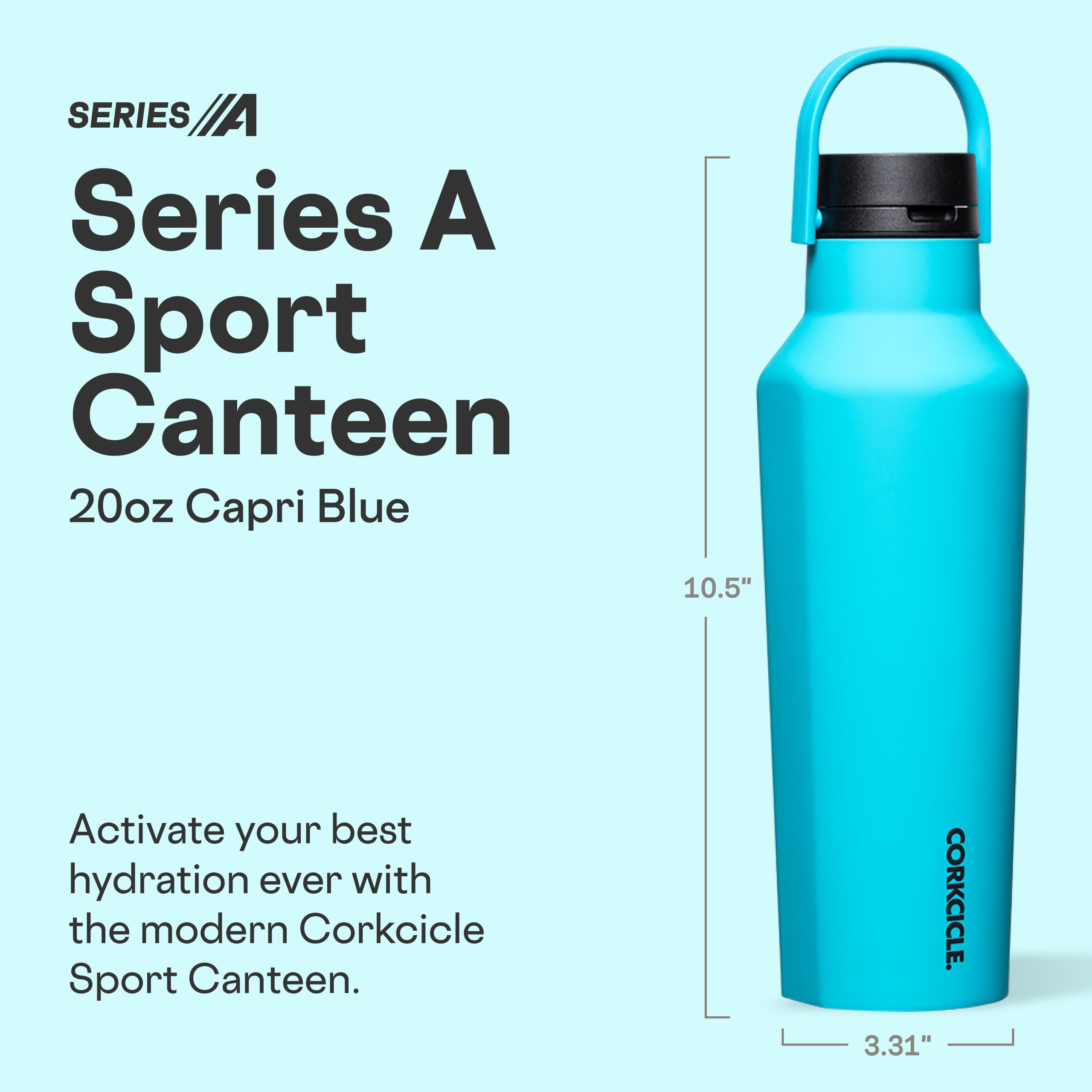 Amazon.com: Corkcicle Sport Canteen 20 oz Triple Insulated Bottle