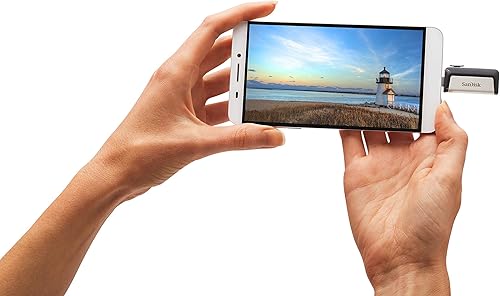 Vista 17 de SanDisk Ultra Dual USB Tipo-C (SDDDC2-016G-G46), Negro, Plateado