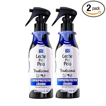 Leche Pal Pelo Traditional - Thermal Protector for Women - 8.4 oz Treatment - Pack of 2