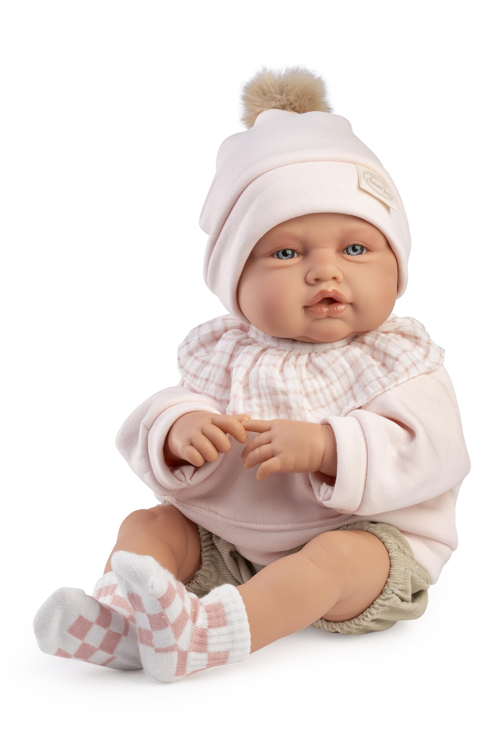 Muñecas Antonio Juan | Babydoo posturitas Urban | Cuerpo de Tela 50 cm | Ref. 18313 - Colección 2026