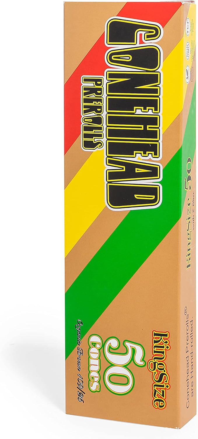 ConeHead Pre Rolled Cones King Size 109mm/26mm 50 Pack