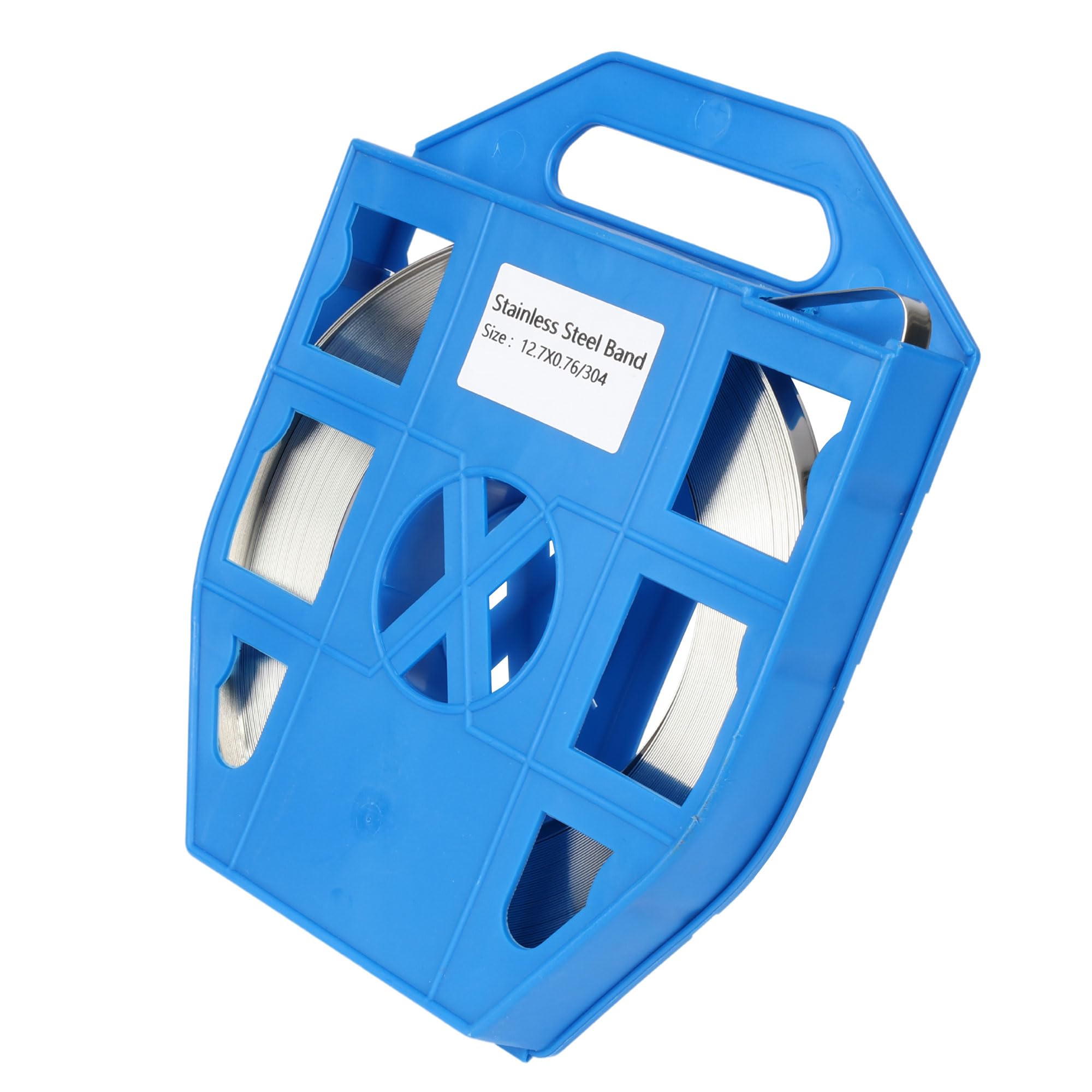 U.S. SOLID Bobine de ruban de cerclage en acier inoxydable haute performance 12,7 mm x 0,5 mm x 30 m