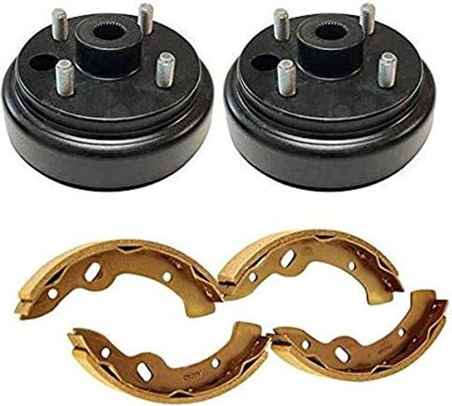 1x EZGO Brake Hub Drum 30 Teeth Die Casting Fine Splined For gas 4 cycle 91-Up, RXV GAS, Marathon, Medalist, Shuttle 4/6, ST Express/Sport II, MPT, Workhorse, OEM# 21807-G1 21807G1 41843-94