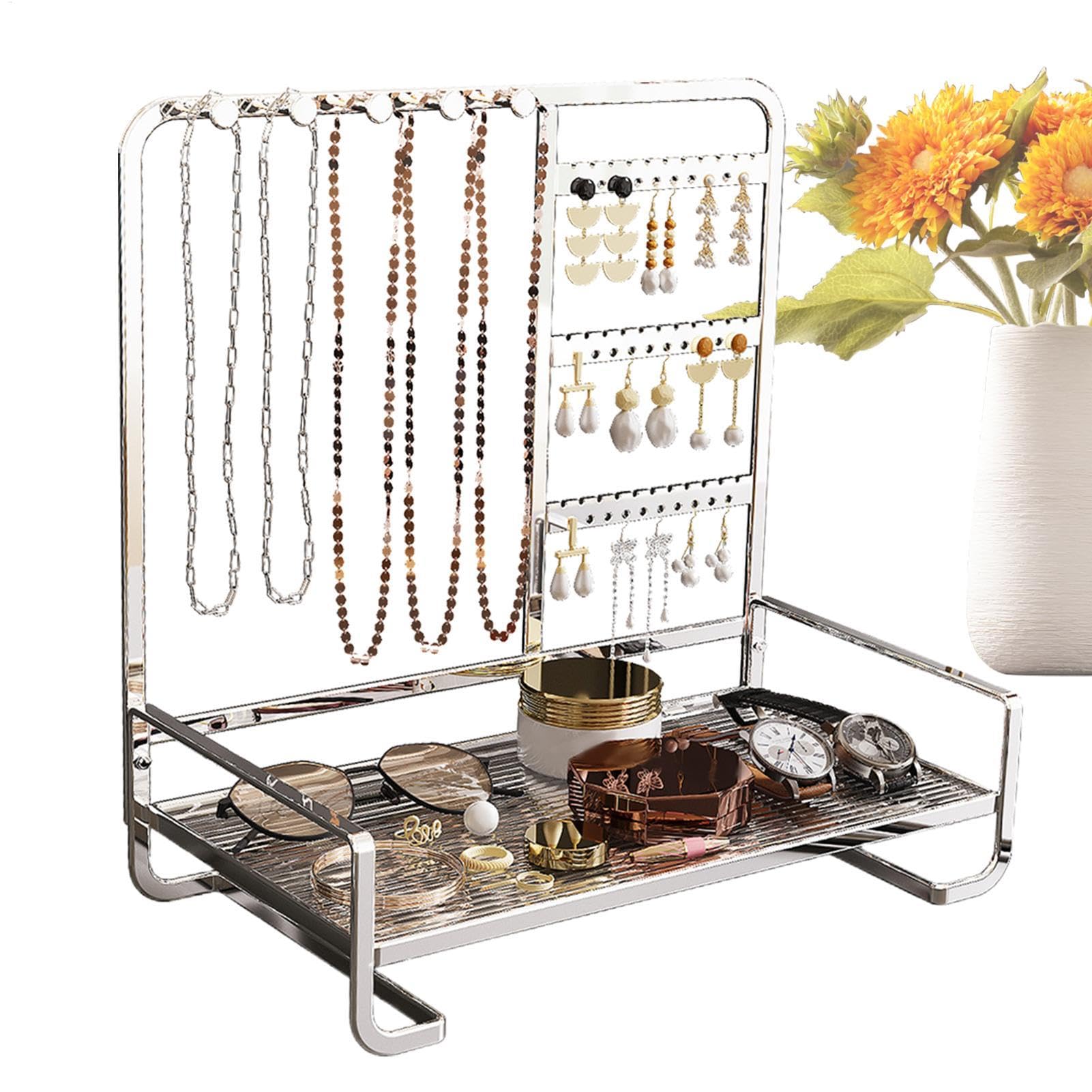 Tour de présentation de bijoux design en métal pour une organisation durable