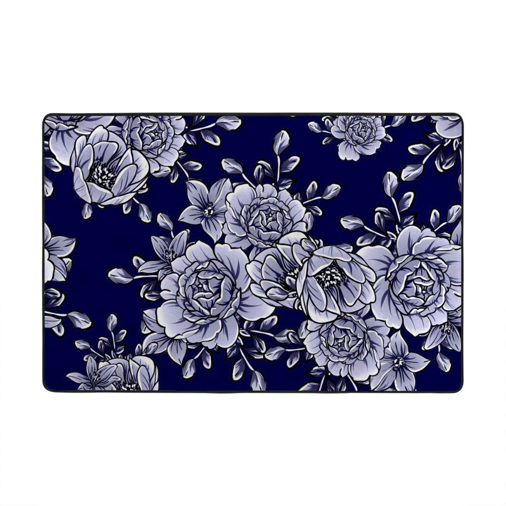 Tapis de maison moderne oiseau sur la lune 180x120cm