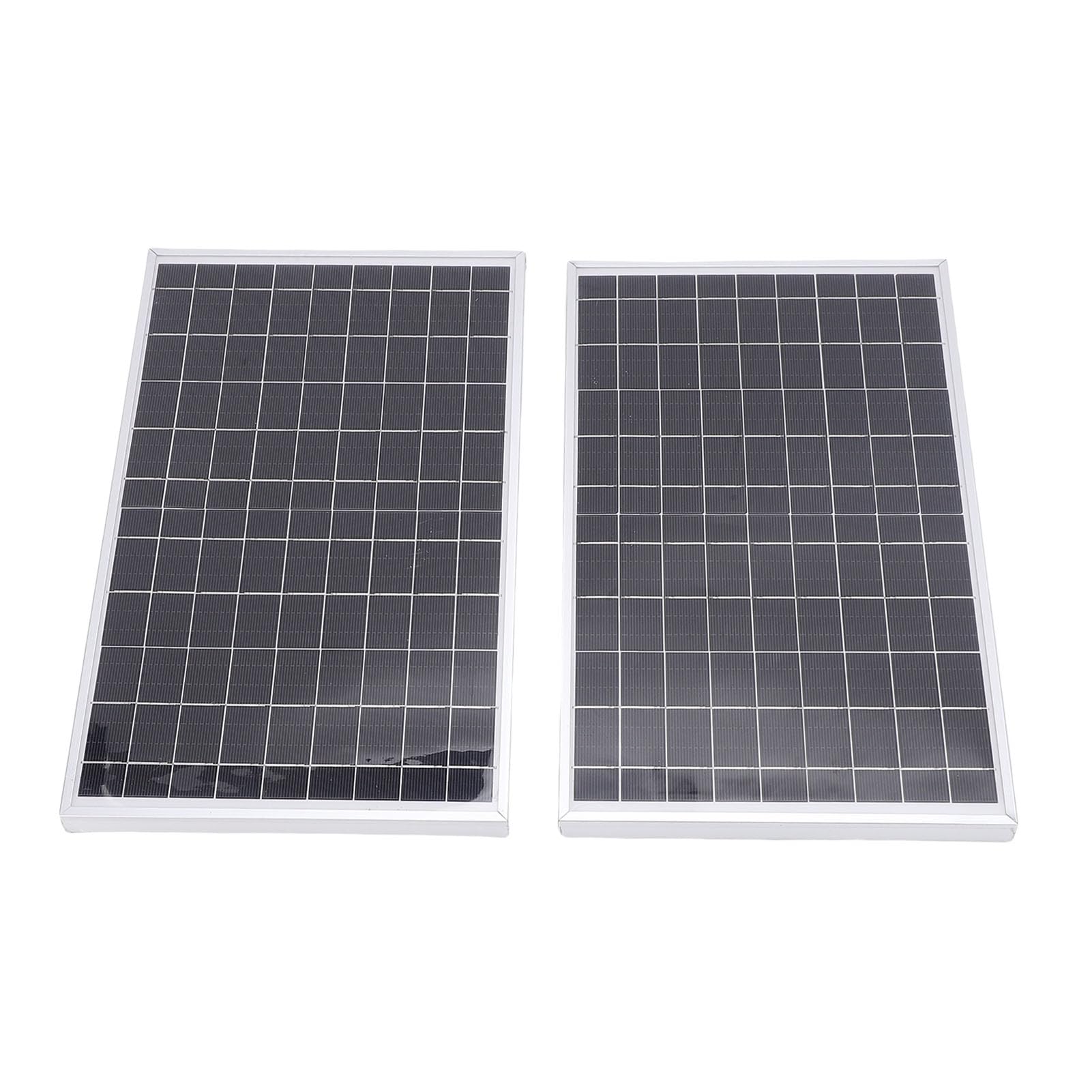 Cocoarm Caricabatterie da Pannello Solare, Kit Controller Pannello Solare ABS 2 Pezzi 20W con Controller Autoadattativo 100A, Anti Scaricamento della Batteria, Cavo da 9,5 Piedi per Emergenza