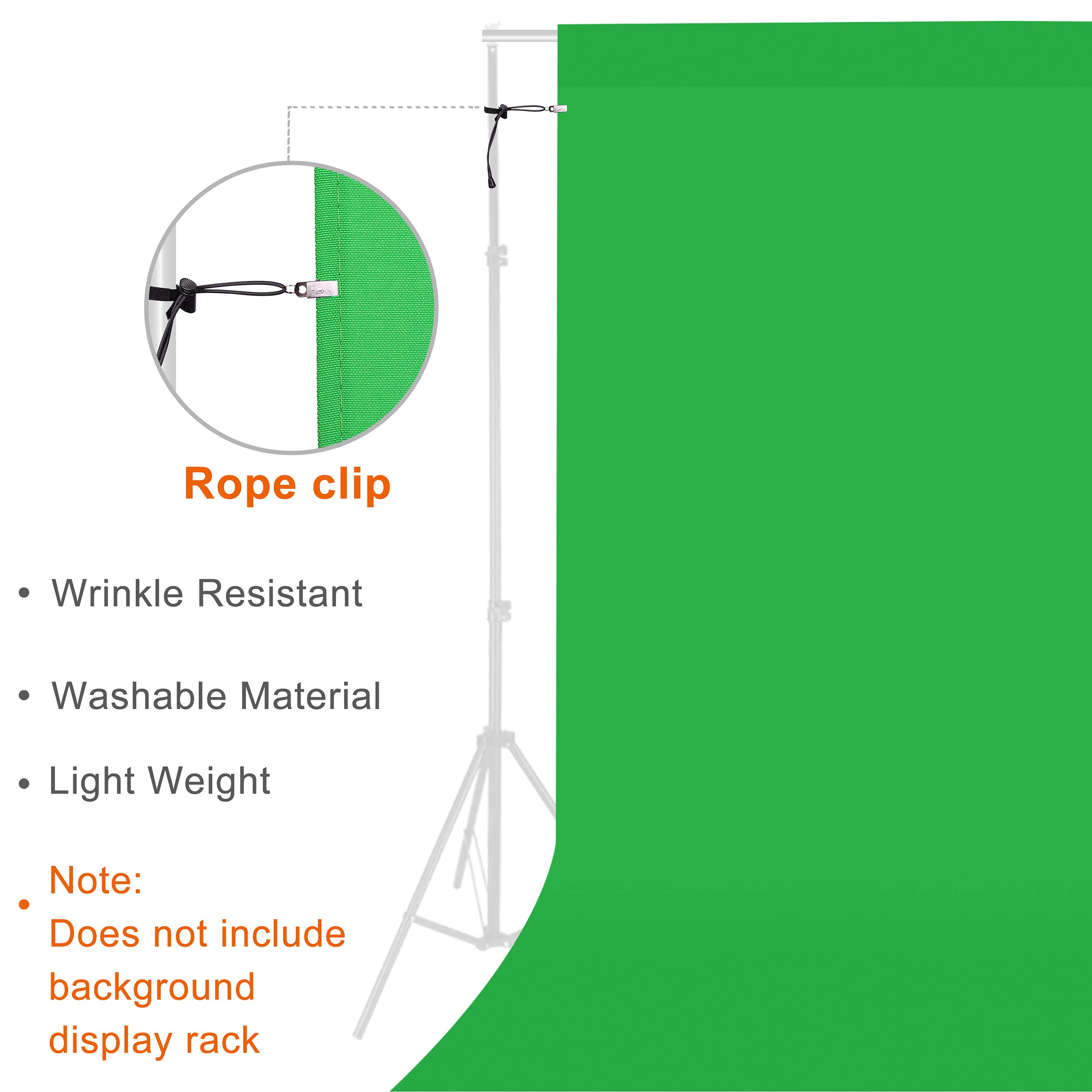 Buy Yvmeu Green Screen Photography Backdrop 6x10ft Photo Backdrop