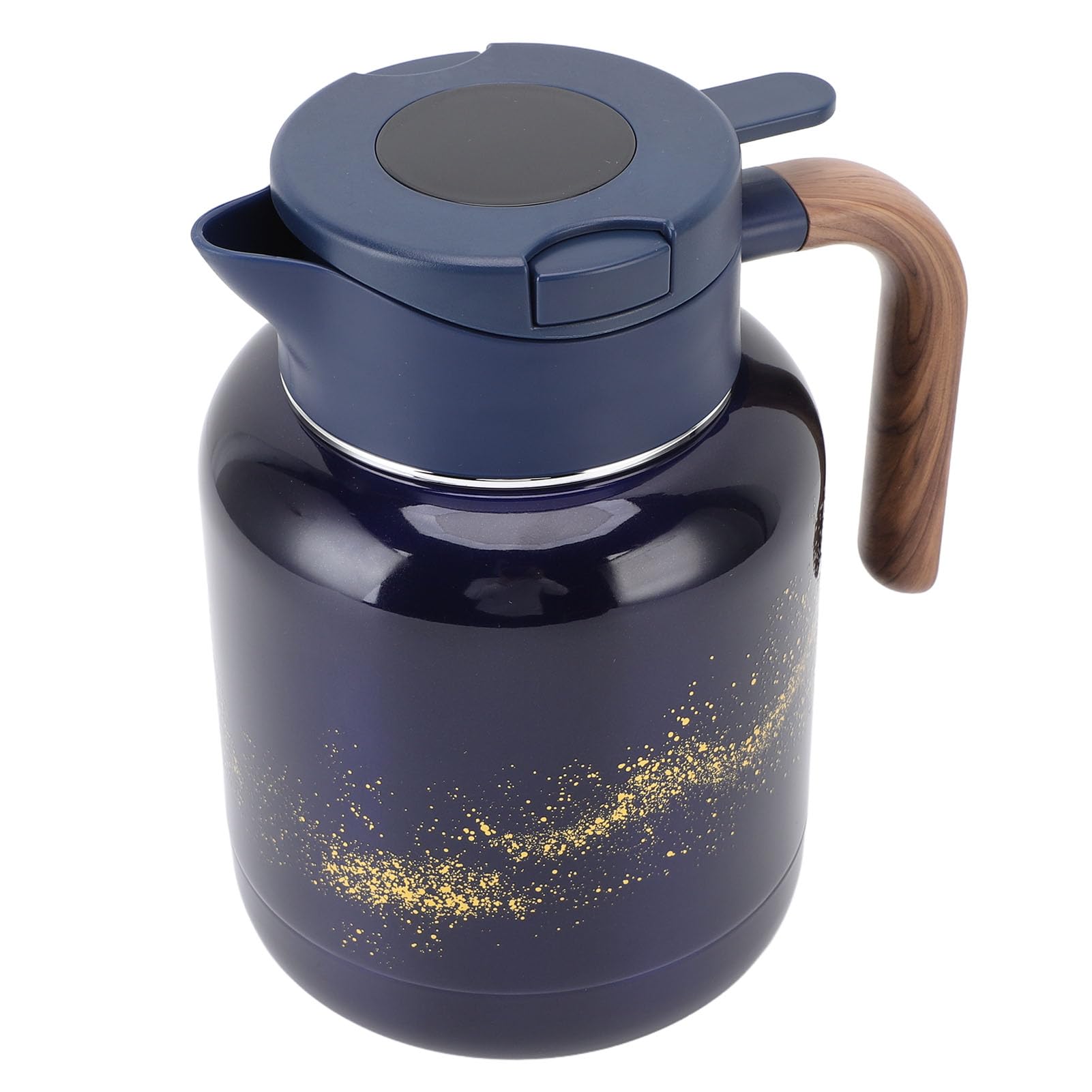 Izolowany dzbanek na herbatę 1300 ml Premium Ti Termiczny dzbanek do kawy ze stali nierdzewnej 304 Dozownik gorących napojów z cyfrowym wyświetlaczem do użytku domowego w biurze