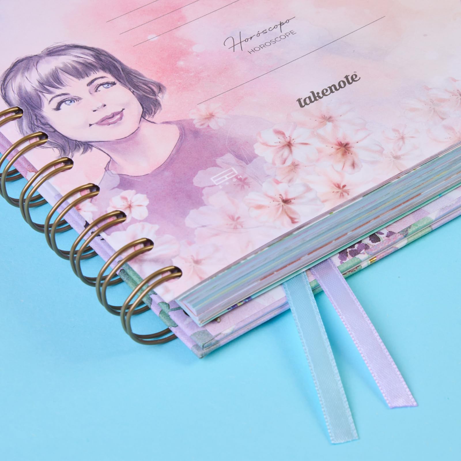 2025 Takenote Camille Planner - A5 Daily Page Organizer In Spanish & English