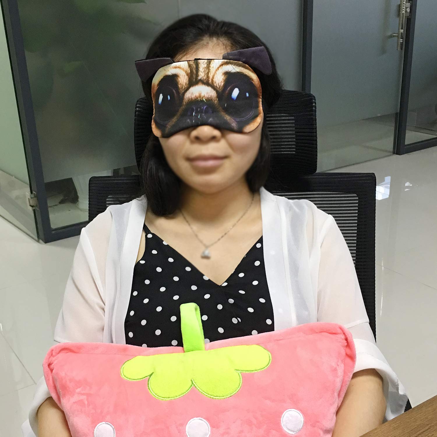 1pcs Sleeping Eye Mask Manta Modular Adjustable 3D... – Grandado