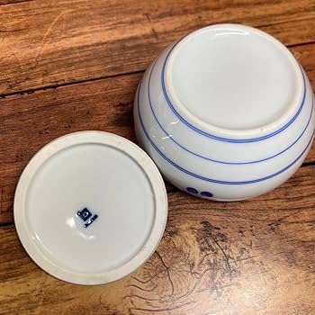 【骨董美品】白い陶器　蓋付き 骨董美品】白い陶器 蓋付き