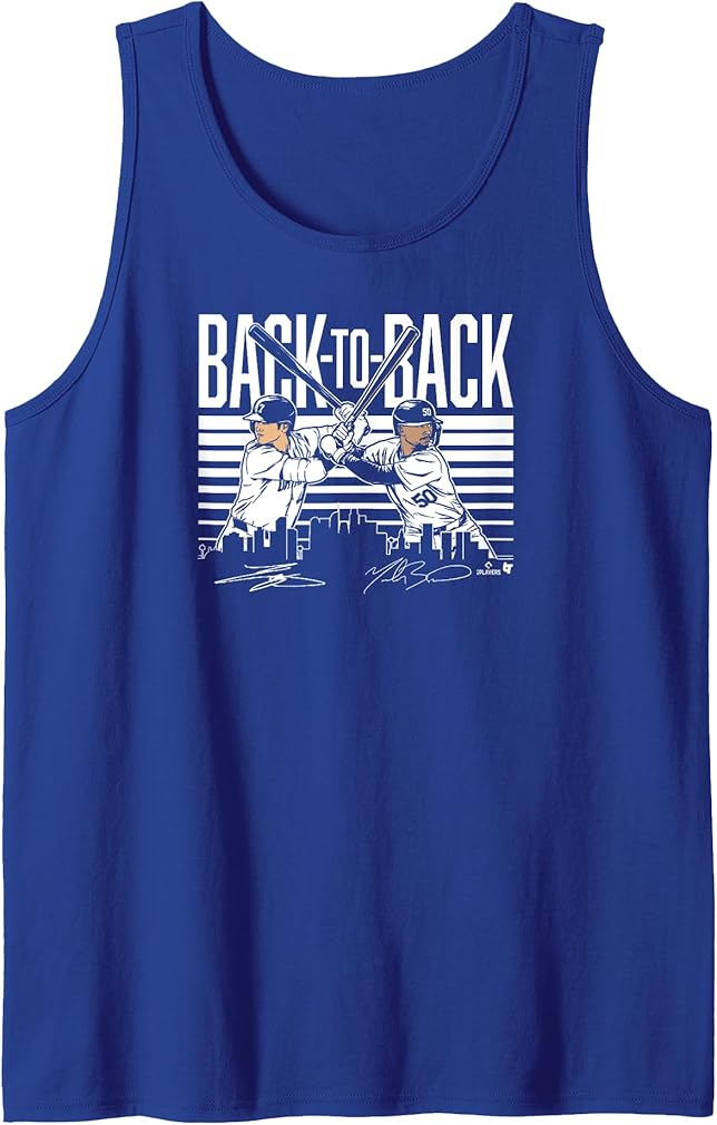 Shohei Ohtani &amp; Mookie Betts - Back-to-Back - Los Angeles Tank Top